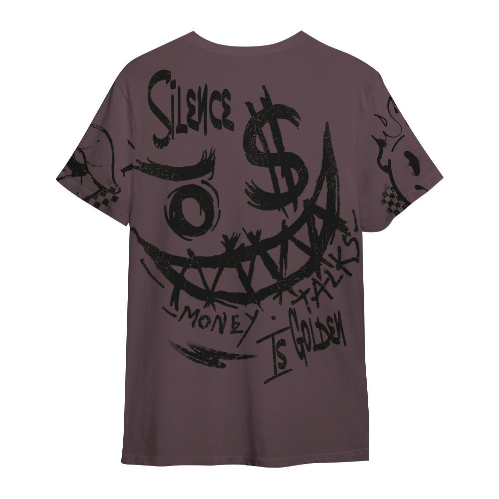 Shirt To Match AMM Black 3s - Mouth Burning Street Style All Over Print