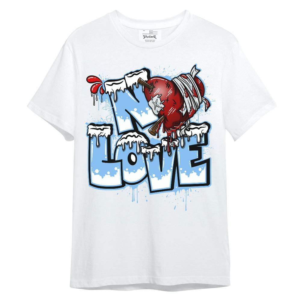 Shirt To Match University Blue 5s - Drip No Love Streetwear Unisex Shirt
