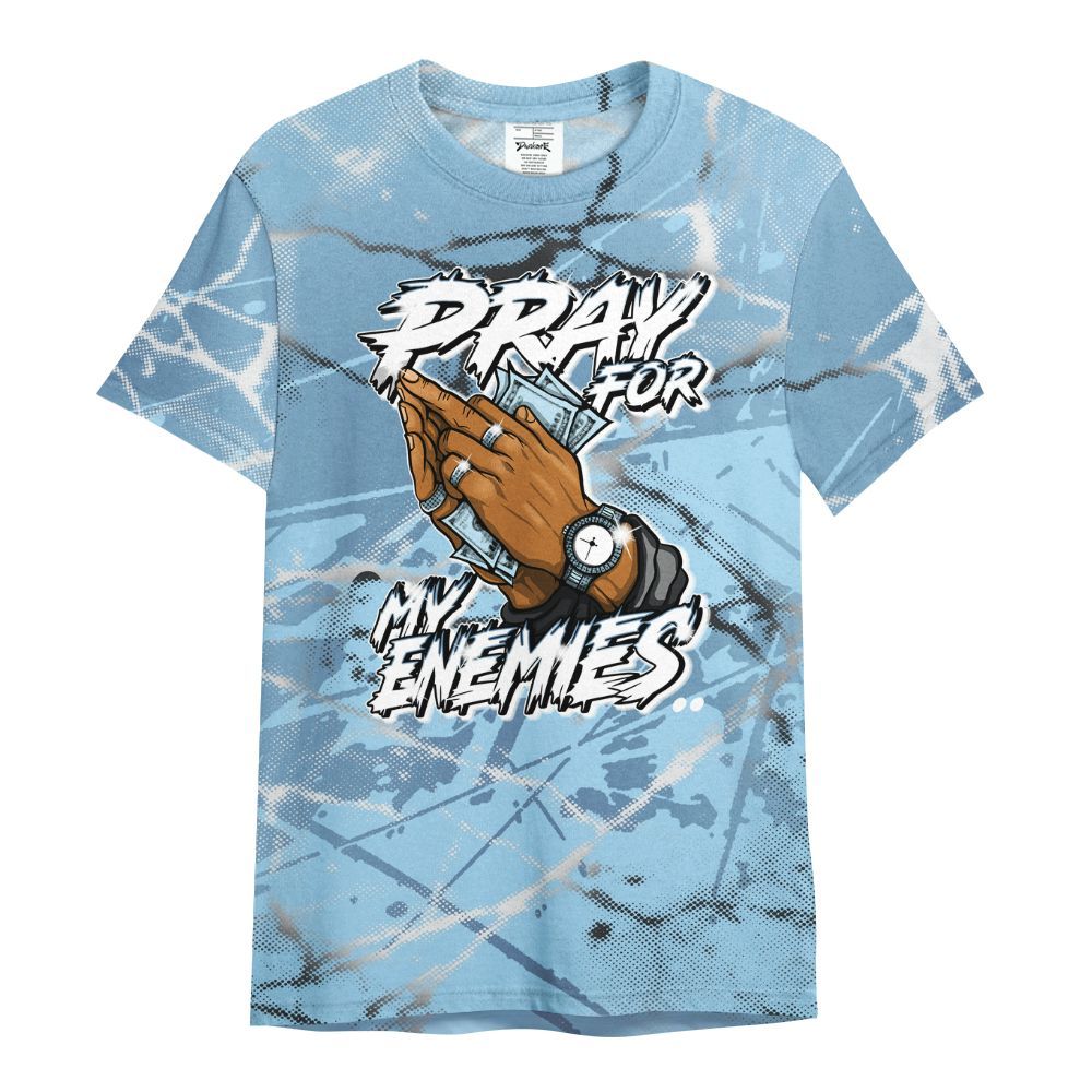 Shirt To Match Legend Blue 11s - Prayed For Enemies Graphic All Over Print
