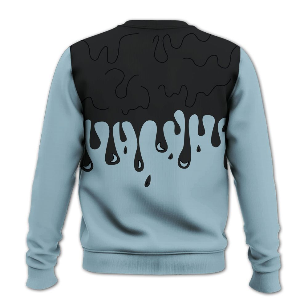 Sweatshirt To Match Chambray 7s - Snake Trust No One Drip All Over Print