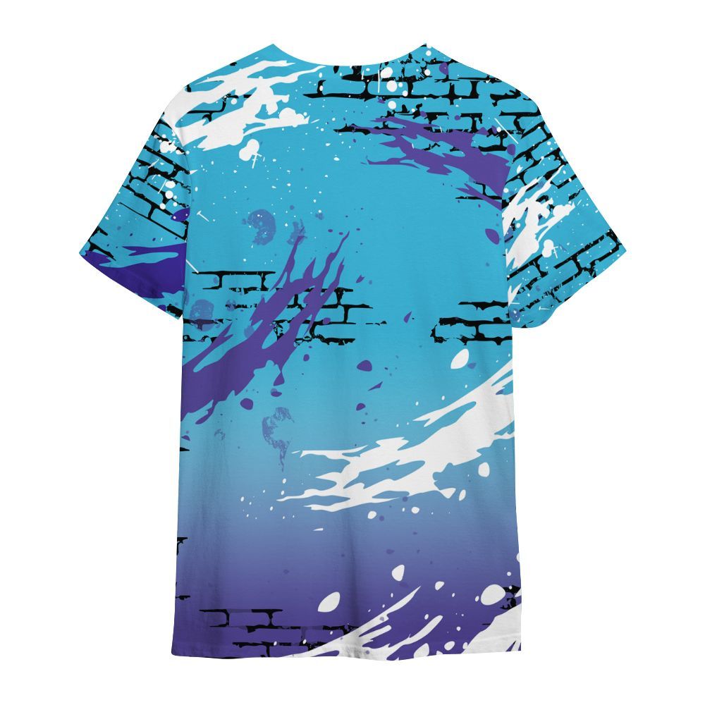 Shirt To Match Retro Aqua 6s - Values Of Loyalty Drip All Over Print