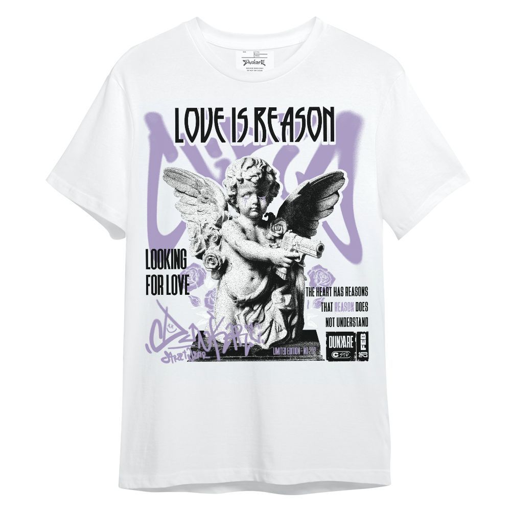 Shirt To Match Low Pure Violet 11s - Love Is Reason Unisex Shirt