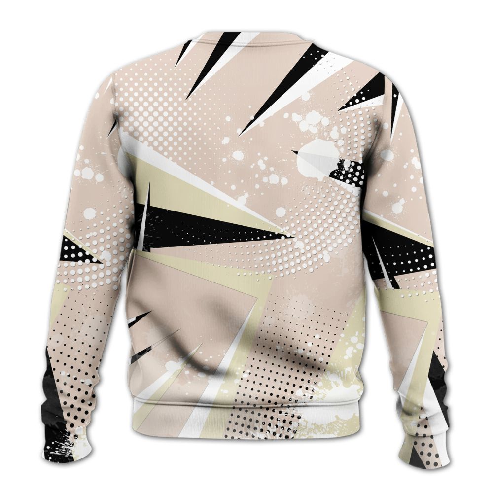 Sweatshirt To Match A Ma Maniere X Fossil Stone 4s - Poly Trust No One Dripping All Over Print