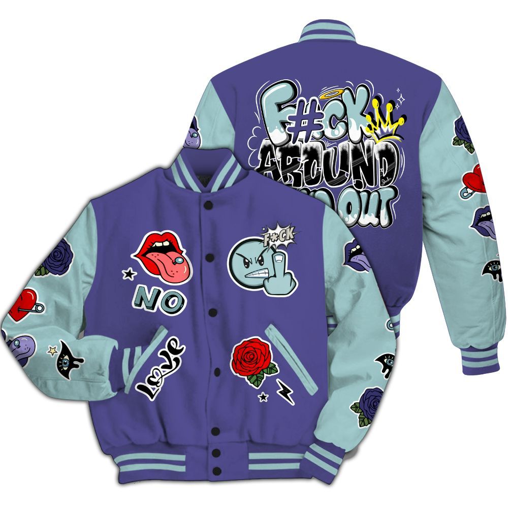 Varsity Jacket To Match Air Ship PE Hornets - FK Around Find Out All Over Print