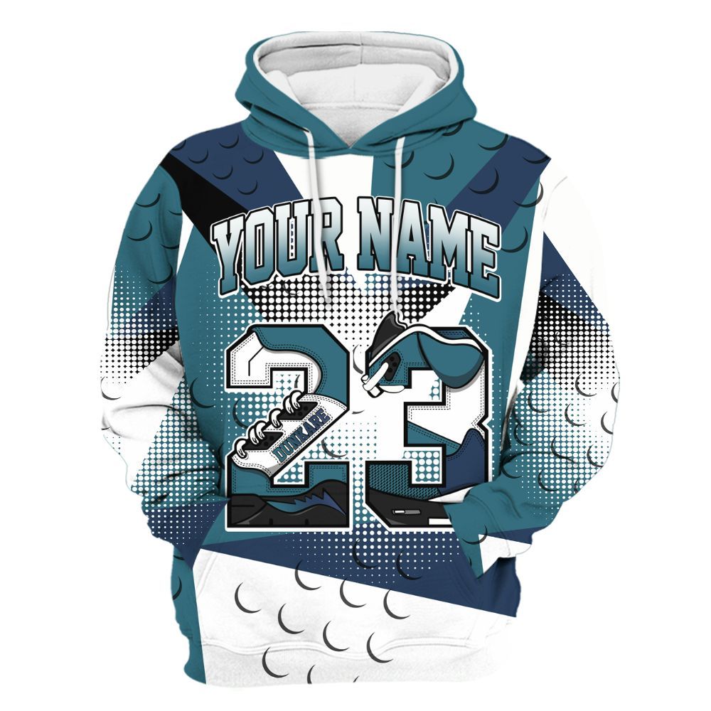 Hoodie To Match Air Foamposite Kazuya Mishima - Poly Custom Name Number 23 5s All Over Print