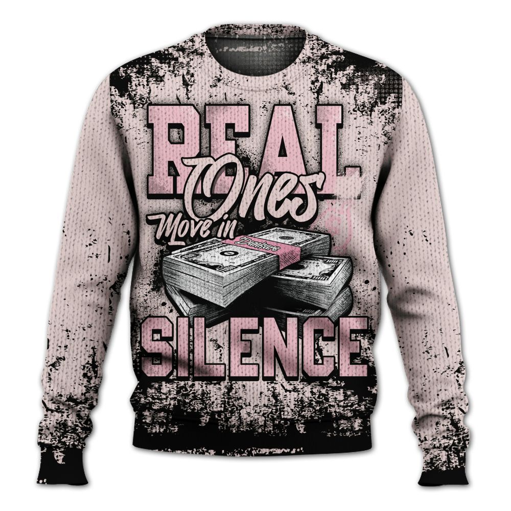 Knitted Sweater To Match Dunk Low KD 17 Aunt Pearl - Move In Silence Money Street Retro