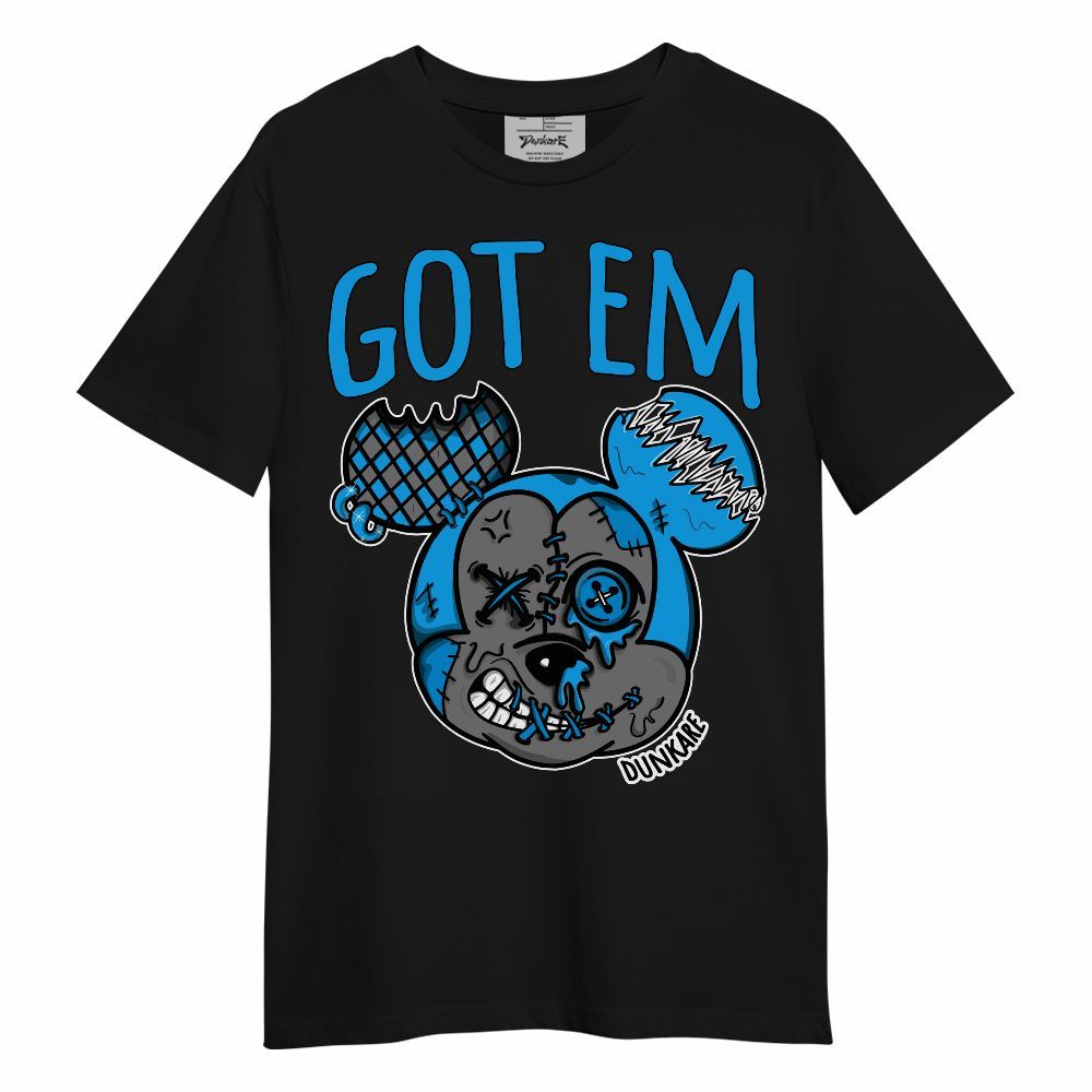 Shirt To Match Black University Blue 2022 13s - Got Em Dripping Unisex Shirt
