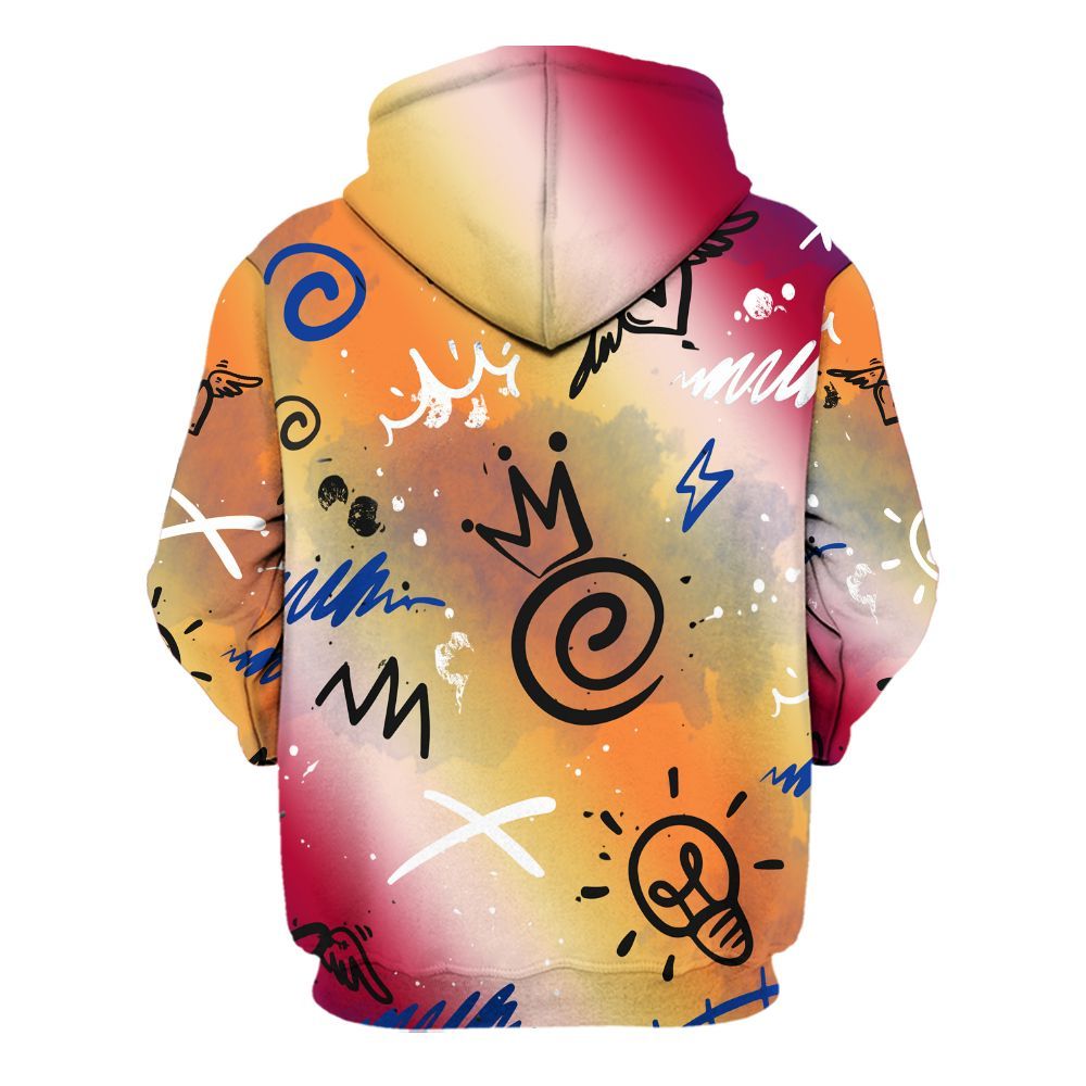 Hoodie To Match Air Griffey Max Los Angeles 1s - Drip Been Di2ferent All Over Print