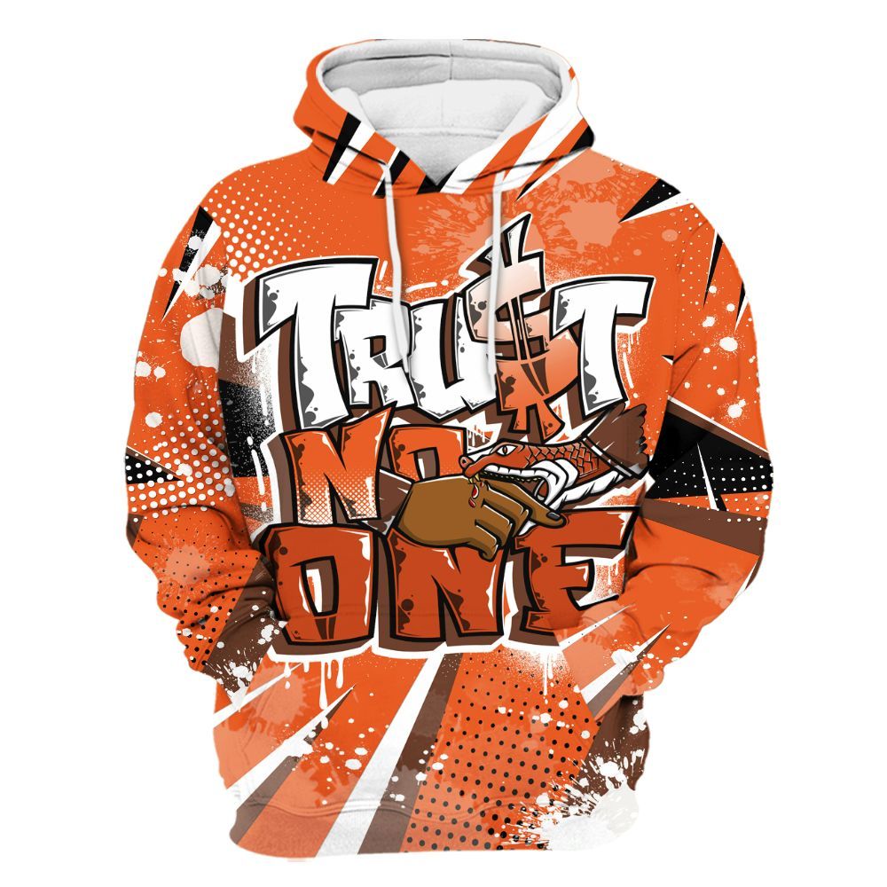 Hoodie To Match High OG Starfish 1s - Poly Trust No One Dripping All Over Print