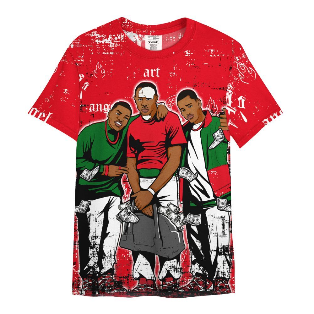 Shirt To Match Chicago 13s - Paid In Full Money All Over Print