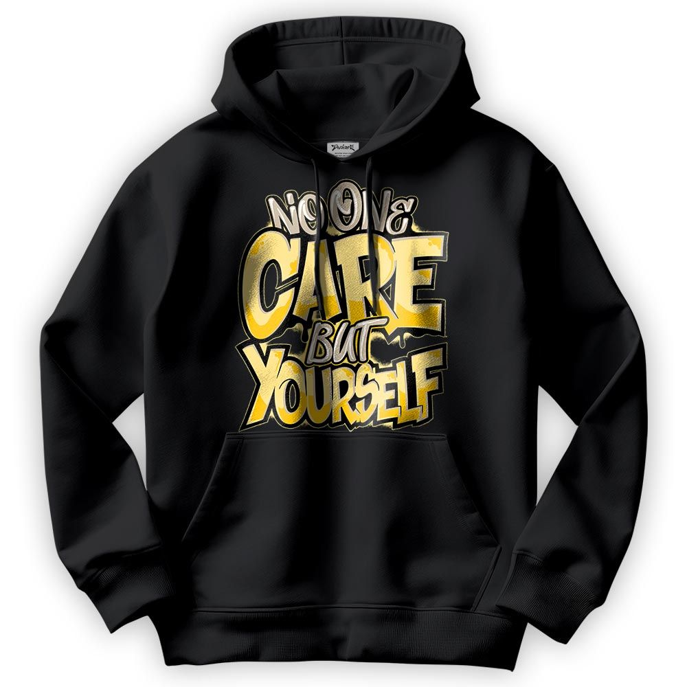 Sweatshirt To Match Vivid Sulfur 4s Hoodie - Cares Yourself Graphic Hoodie Unisex