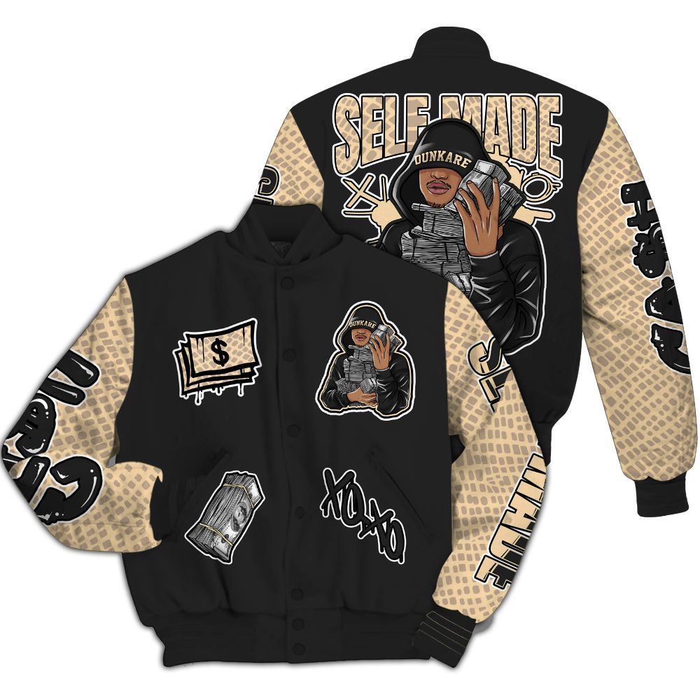 Varsity Jacket To Match Kobe 9 EM Mambacita - Selfmade All Over Print