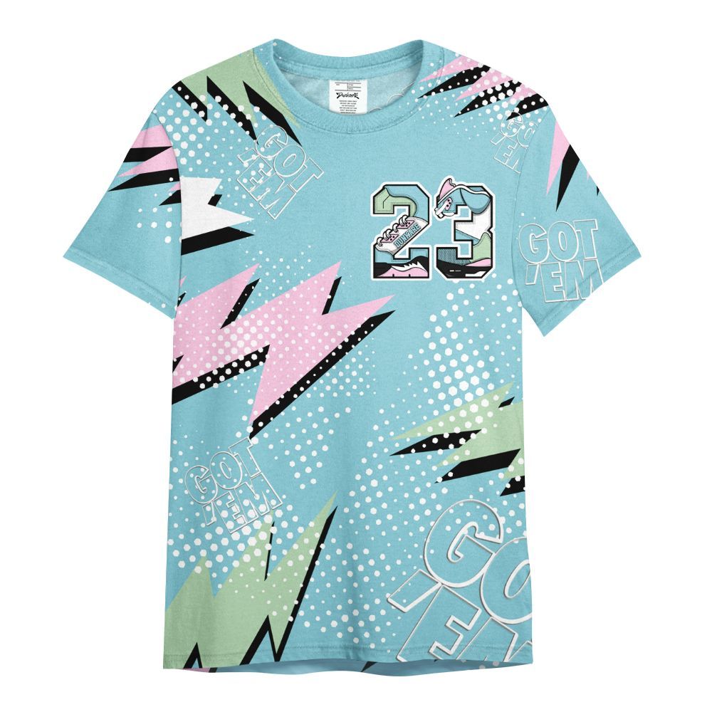 Shirt To Match SB Dunk Low Visty - Custom Name Number 23 5s All Over Print