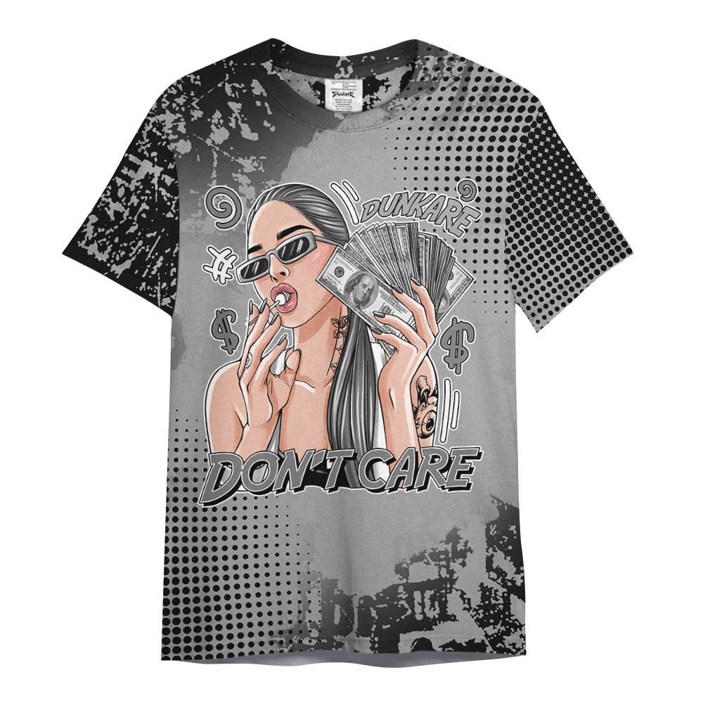 Shirt To Match Black Wolf Grey 12s - IDC Unique Glitch Dot Shirt Unisex