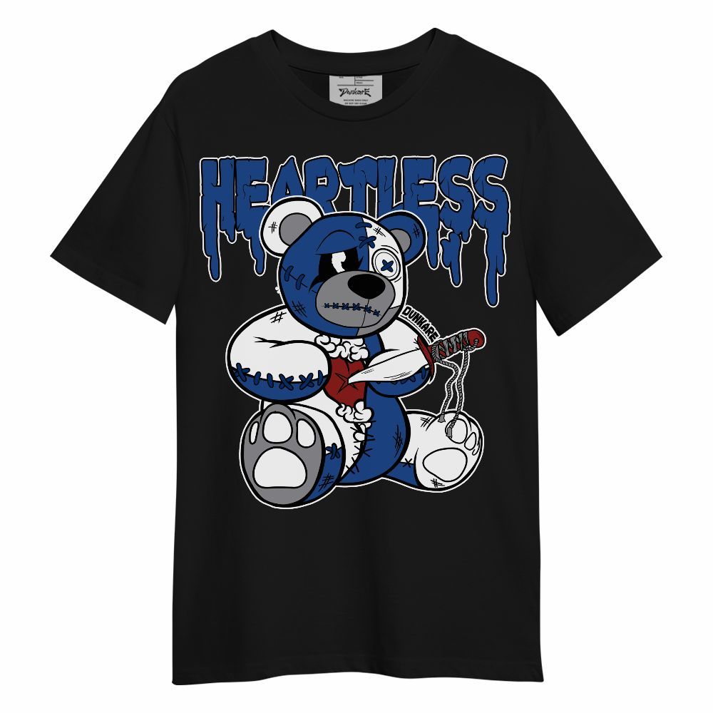 Shirt To Match High OG True Blue 1s - Heartless Bear Unisex Shirt