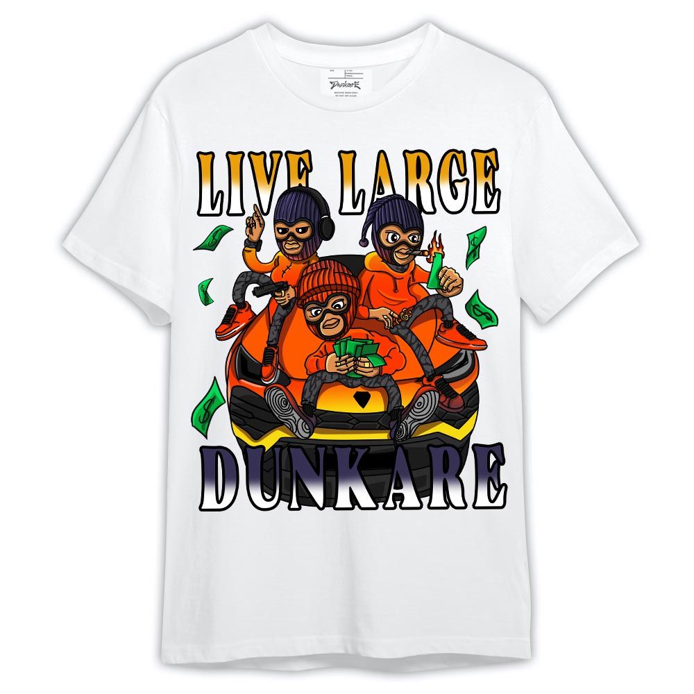 Shirt To Match J Balvin Rio 3s - Live Large Shirt Outfit 1005 TCD