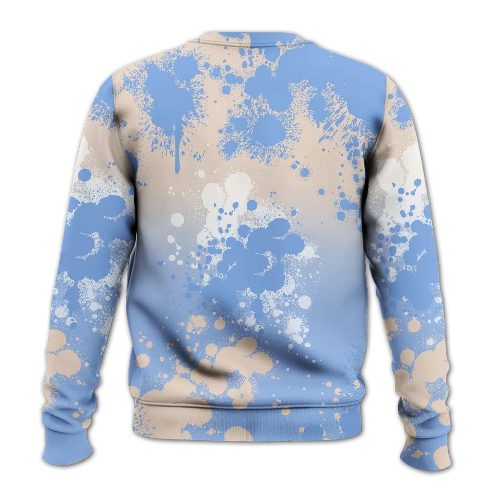 Sweatshirt To Match Air Max 1 Royal Pulse - God Blessed Ink Drip All Over Print