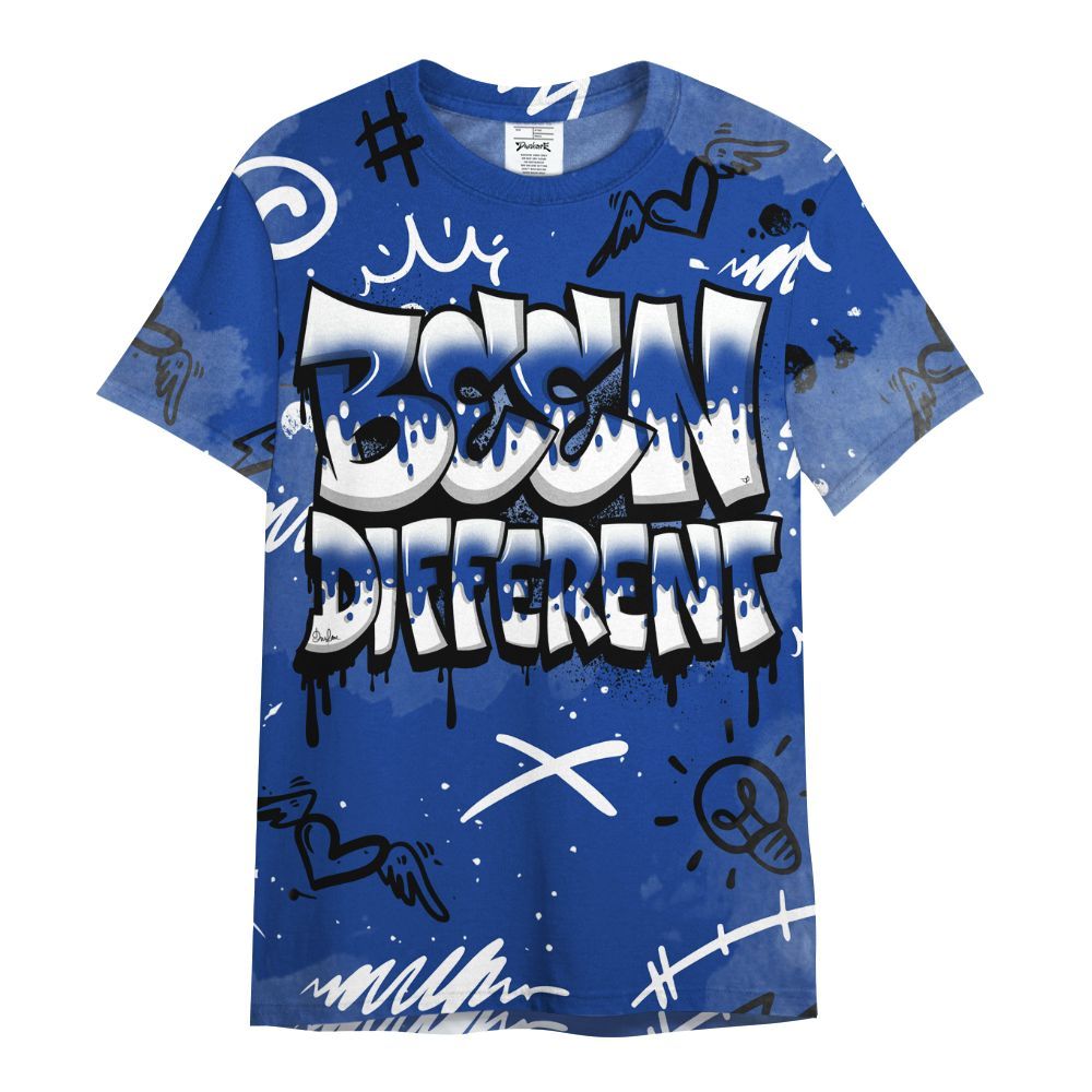 Shirt To Match Air Foamposite One Royal - Drip Been Di2ferent All Over Print