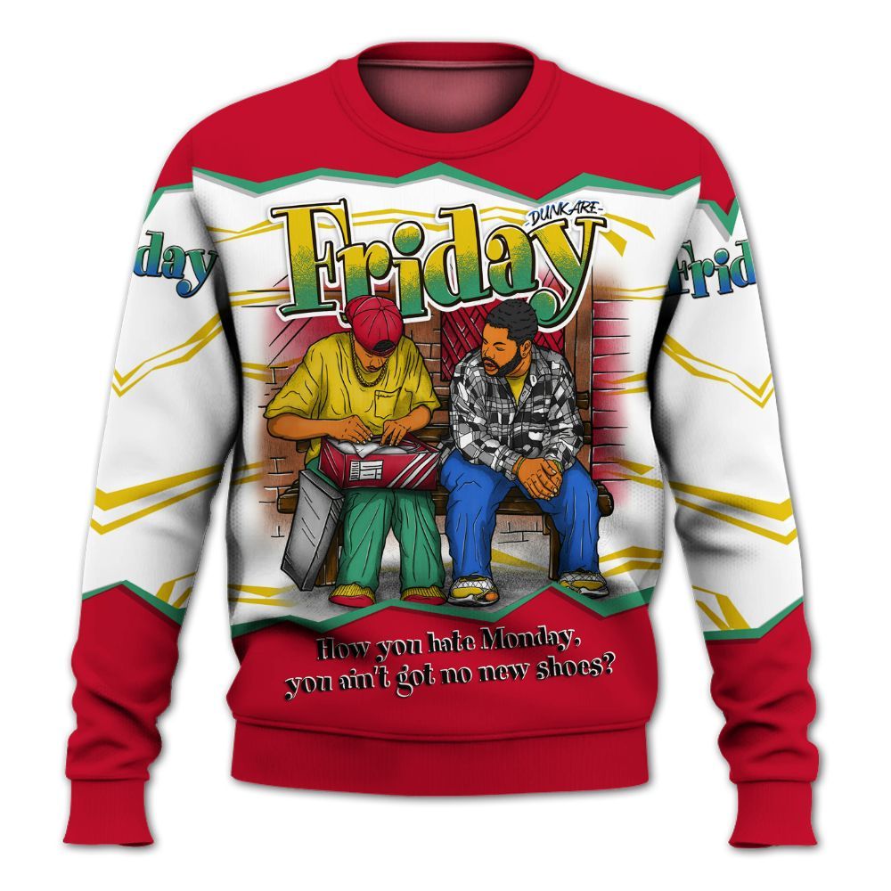 Sweatshirt To Match Miro 7s - Friday Movie 90s TV All Over Print
