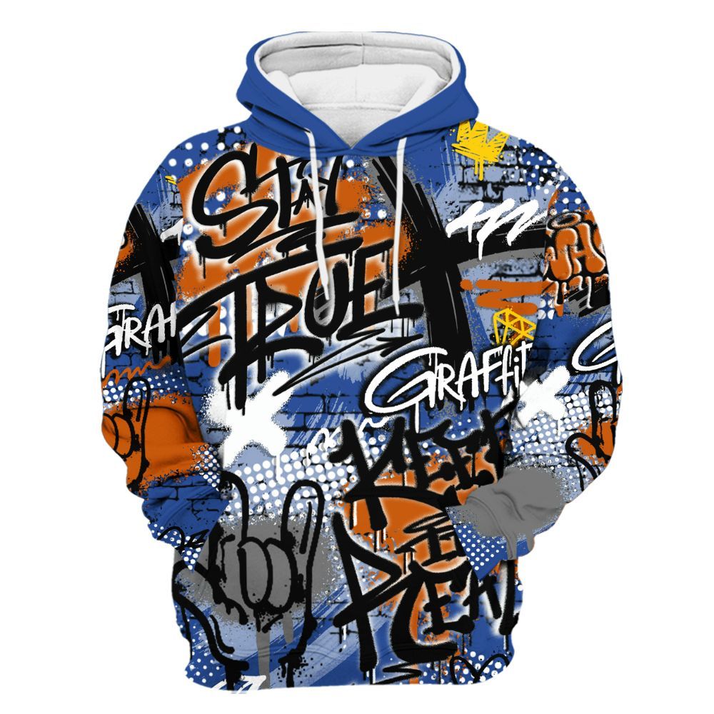 Hoodie To Match Palermo GS League - True It Real Graffiti Streetwear All Over Print