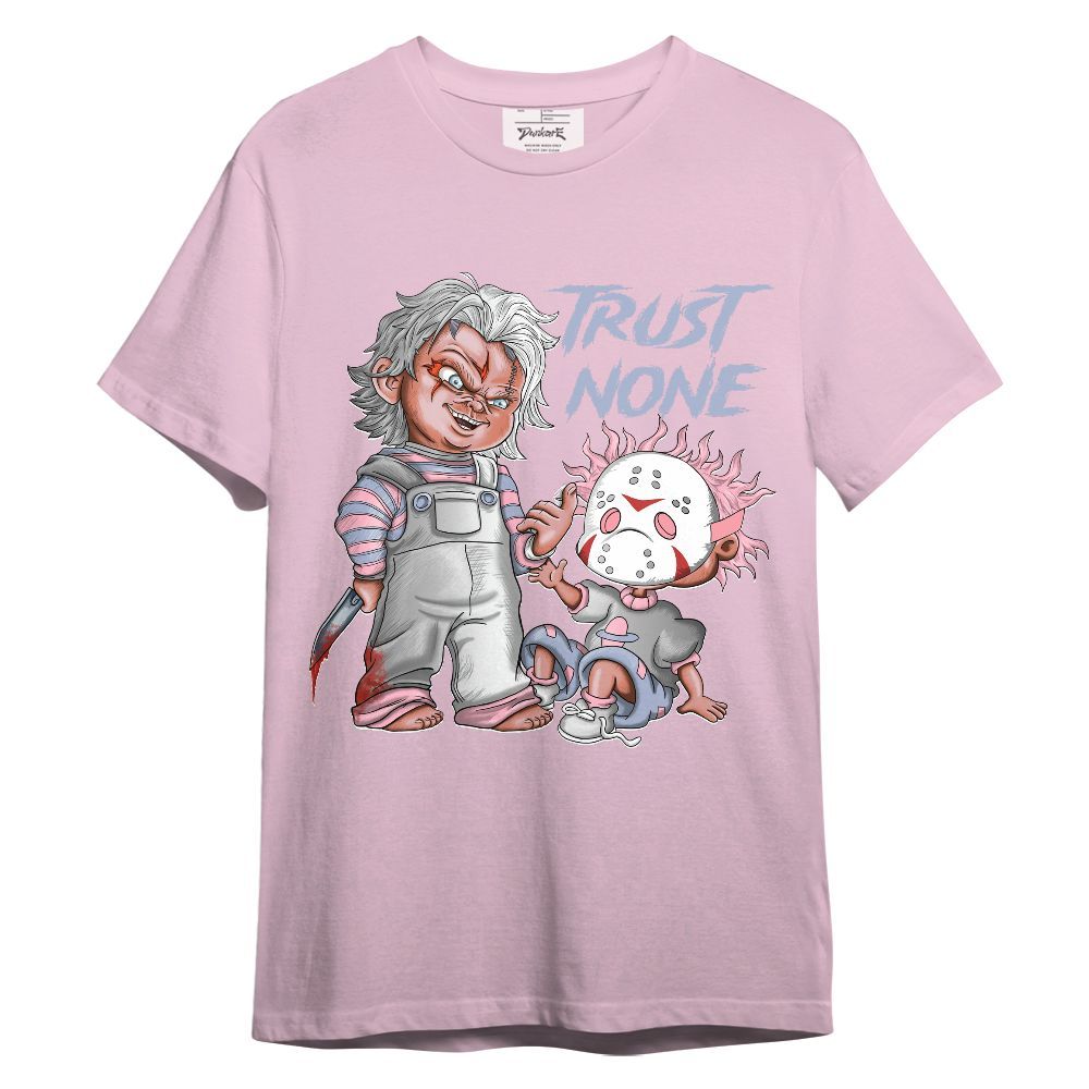 Shirt To Match Retro 35th Anniversary 5s - Trust No One Scary Graphic