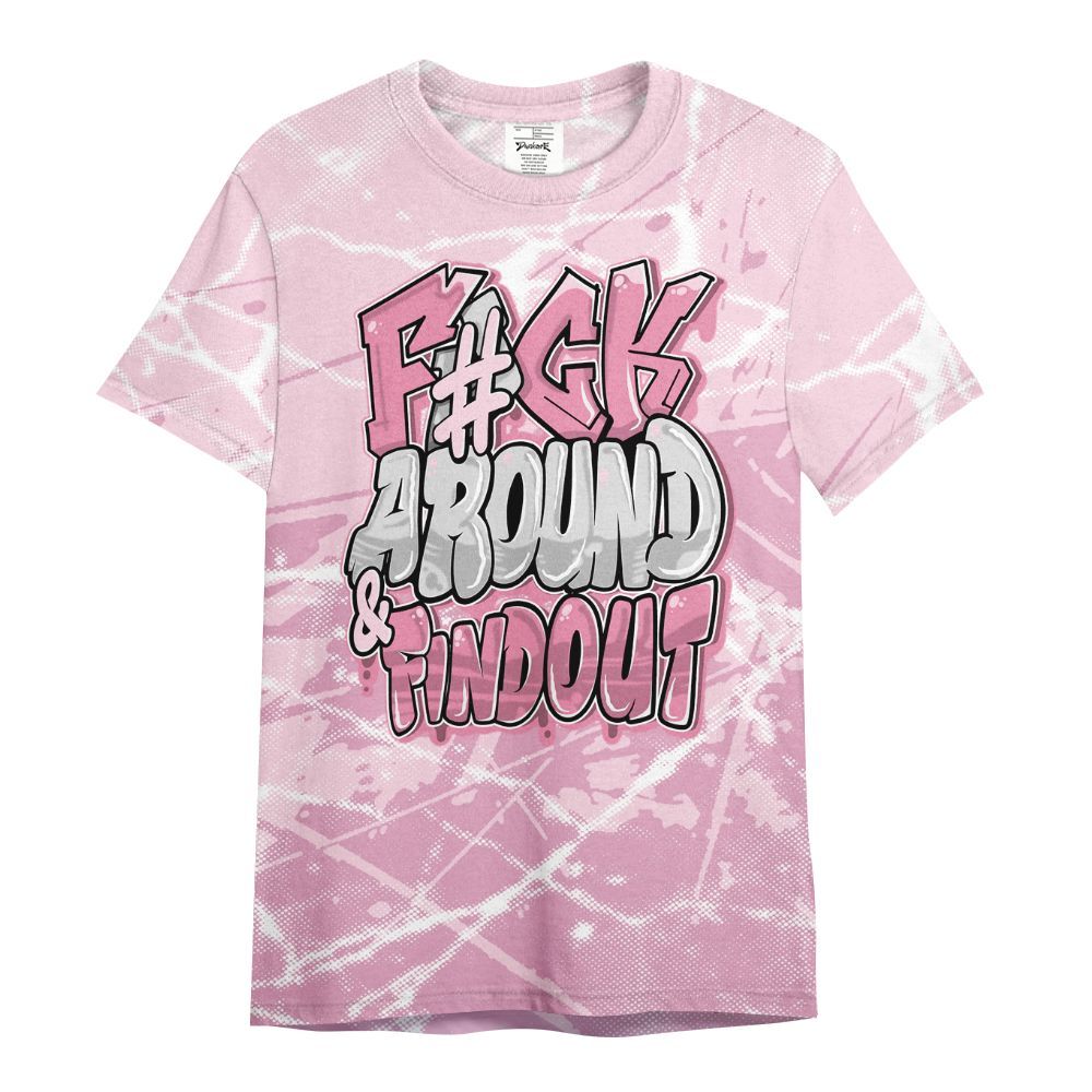 Shirt To Match Orchid 4s - F Around Find Out Graphic Profound All Over Print