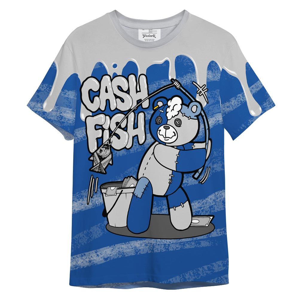 Shirt To Match Low Space Royal 11s - Moneys Fish Hugz Graphics Shirt Unisex