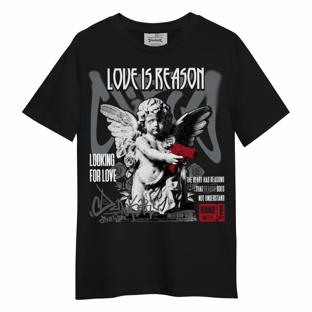 Shirt To Match Retro Fire Red 9s - Love Is Reason Unisex Shirt
