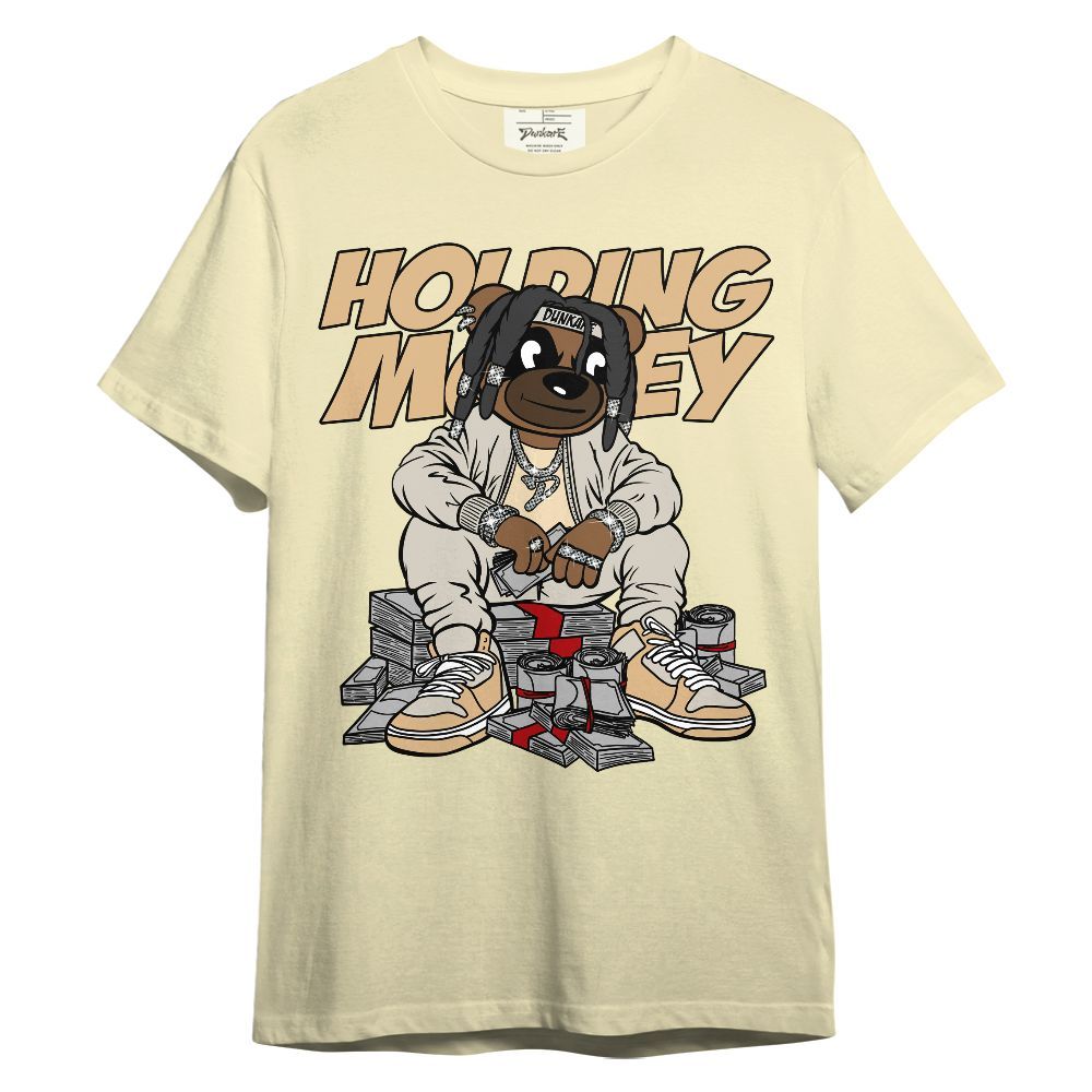 Shirt To Match Dunk Low Strawberry Waffle - Possessing Moneys Bear Unisex Shirt