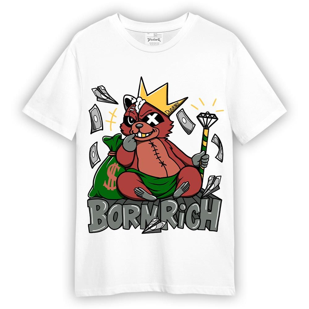 Shirt To Match T-Shirt Born Rich Raccoon, Dune Red 13s T-Shirt To Match Sneaker 2404 DNY