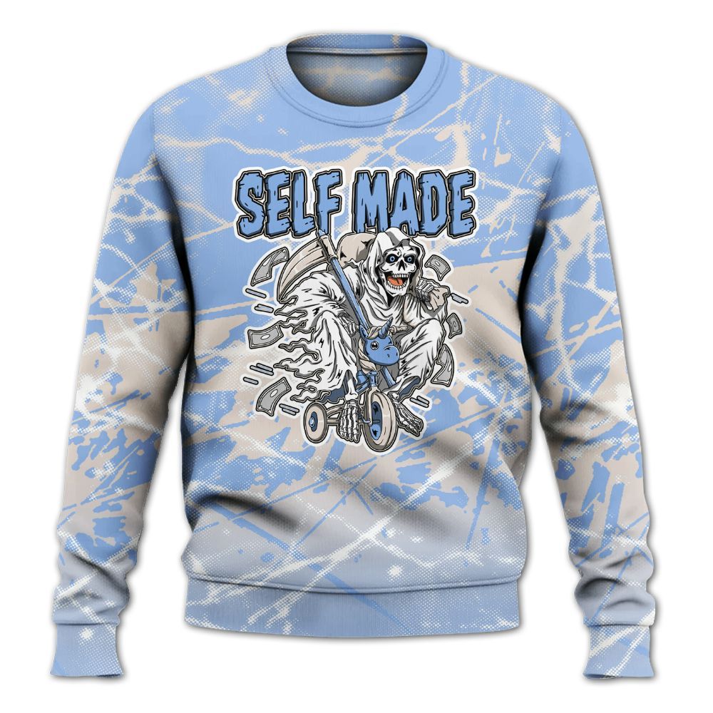 Sweatshirt To Match Air Max 1 Royal Pulse - Self Make Skeleton Profound All Over Print