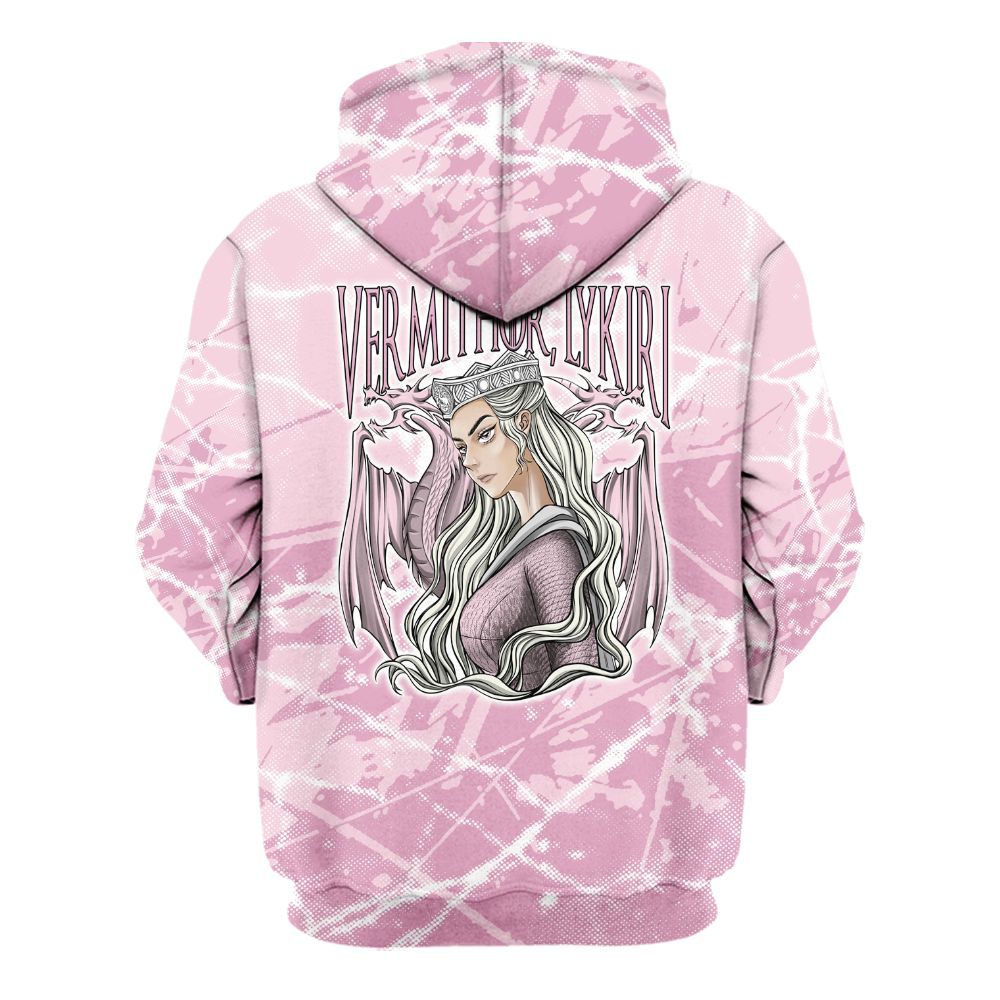 Hoodie To Match Orchid 4s - Dragon's Mom! Profound All Over Print
