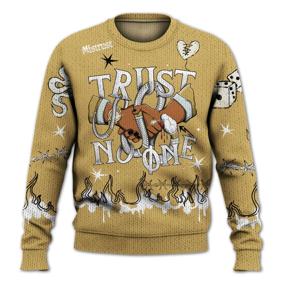 Knitted Sweater To Match Craft Paris 6s - Trust No One Snake-Bite Doodle Crayon