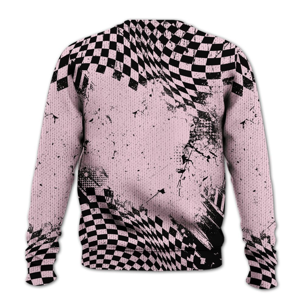 Knitted Sweater To Match Orchid 4s - Hustle Hard Monkey