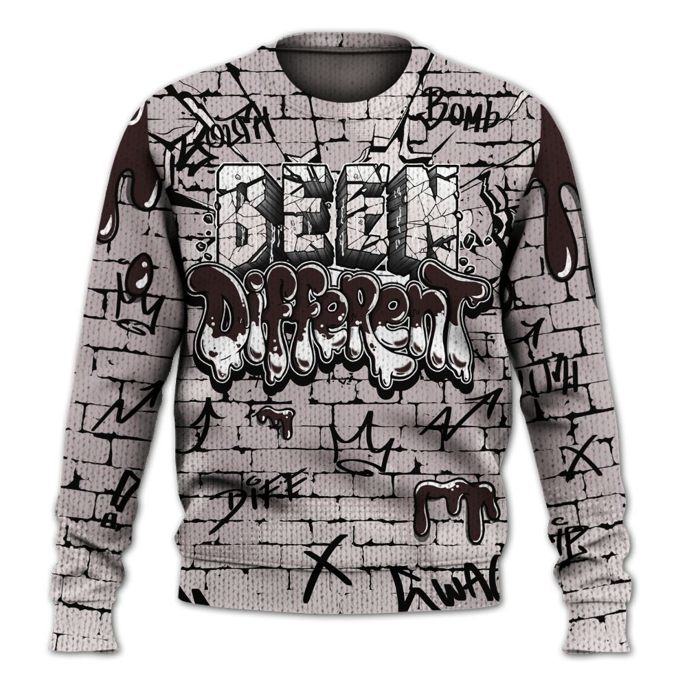 Sweater To Match AMM Air Smokey Mauve 6s - Been Different Graphic