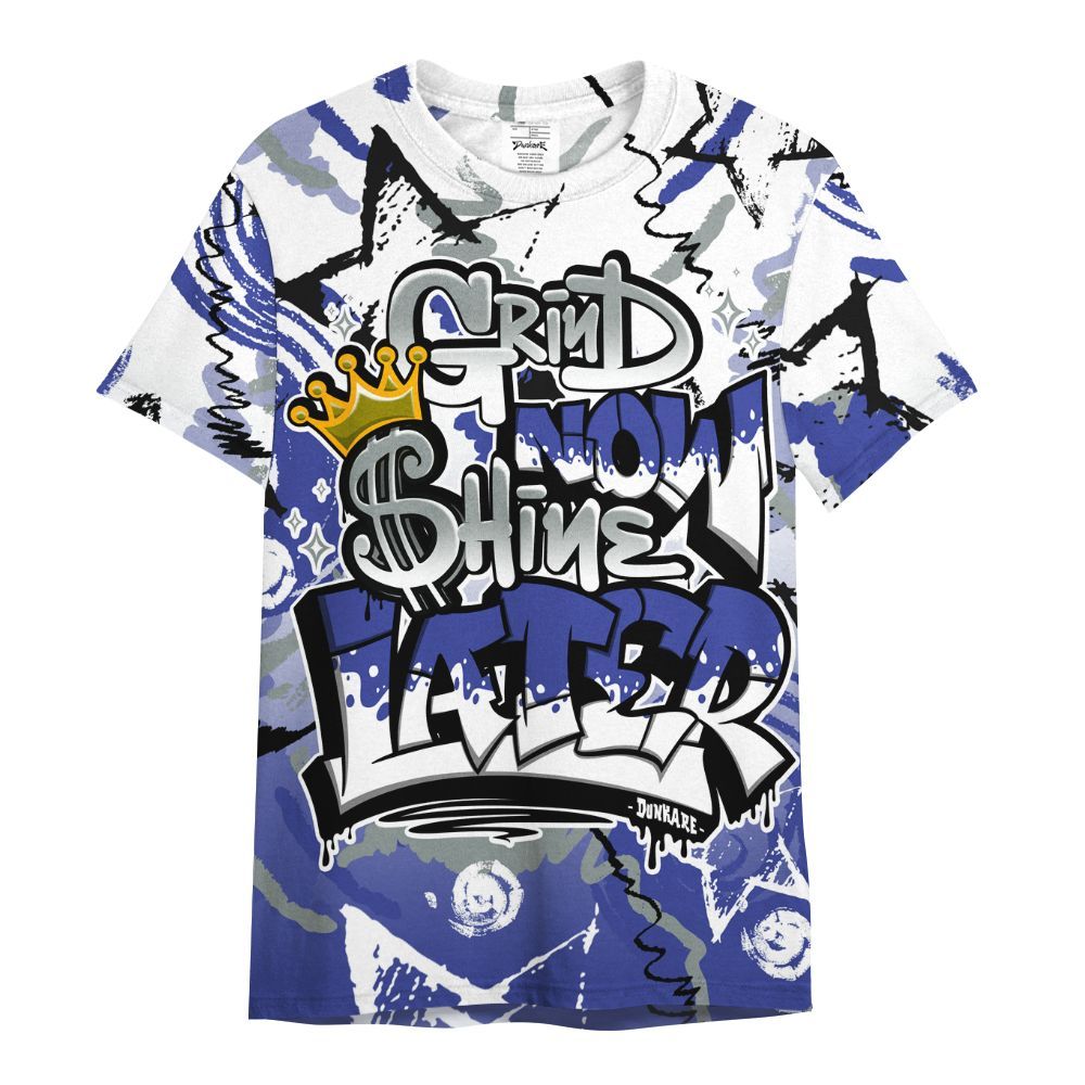 Shirt To Match Shox TL Royal - Grind Shine Later Drip All Over Print