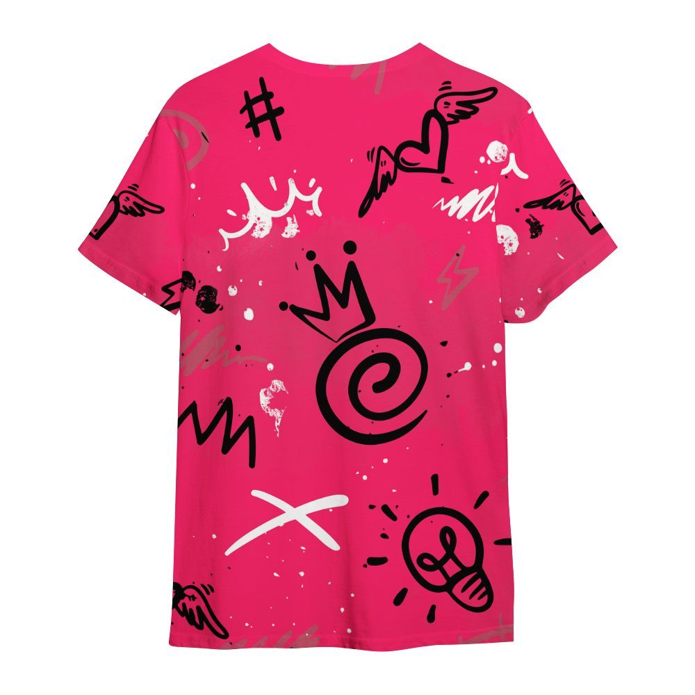 Shirt To Match A'One Hyper Pink Shirt, Drip Been Di2ferent All Over Print