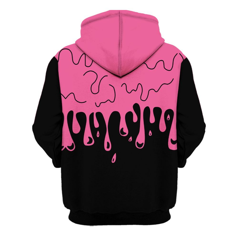 Hoodie To Match Air Max SNDR Hyper Pink - Snake Trust No One Drip All Over Print