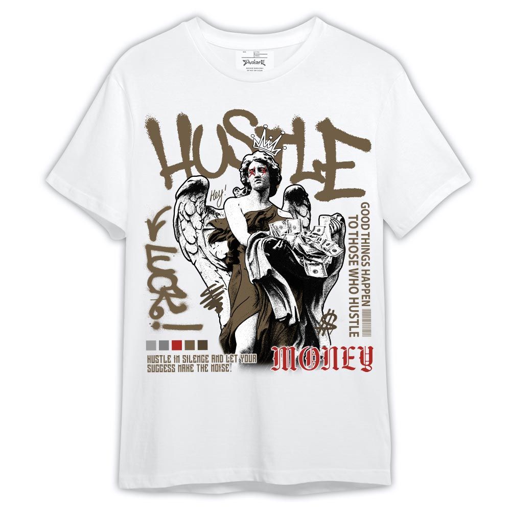 Shirt To Match Olive 9s - Lucky Money Retro Shirt Outfit