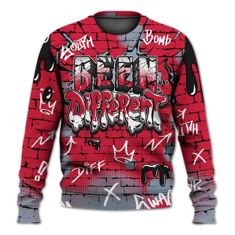 Sweatshirt To Match Retro Infrared Salesman 6s - Been Different All Over Print