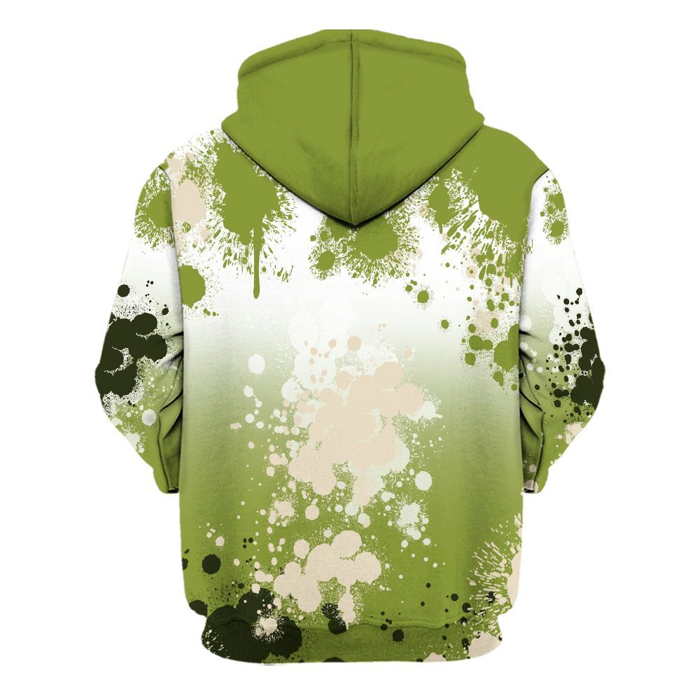 Hoodie To Match SB Dunk Low Asparagus - Trust No One Scary All Over Print