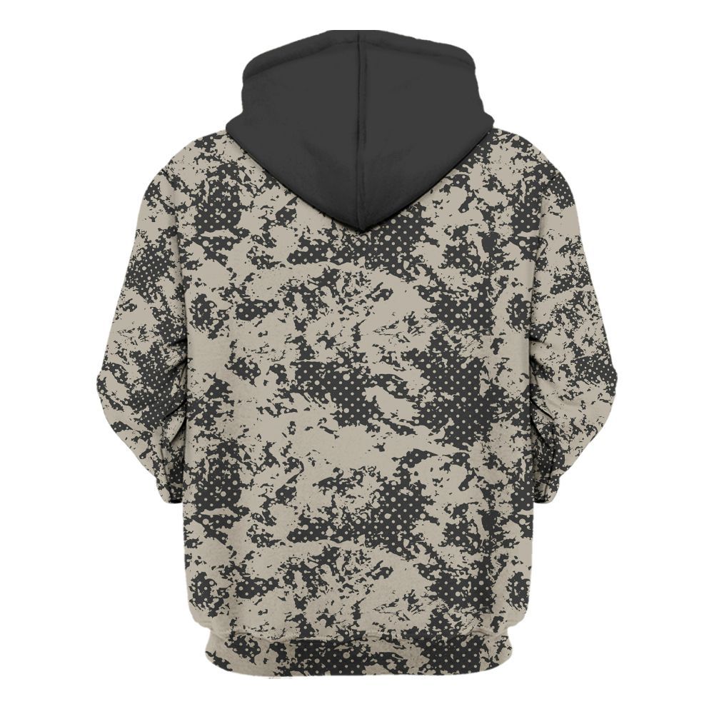 Hoodie To Match RM Light Bone 4s - Show Me The Money Retro All Over Print