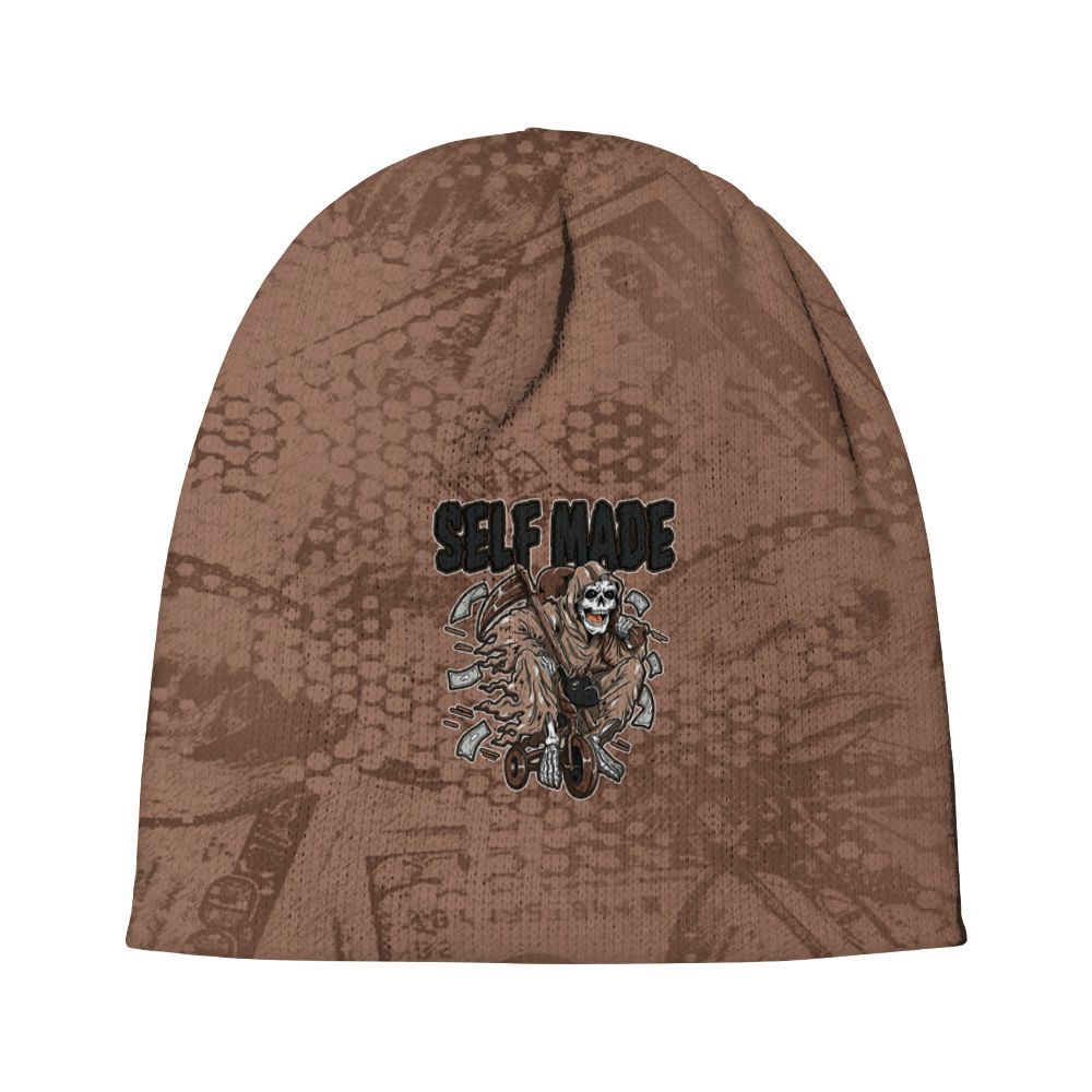 Beanie Hat To Match KD 4 Christmas - Self Make Skeleton Banknotes Art Graphic