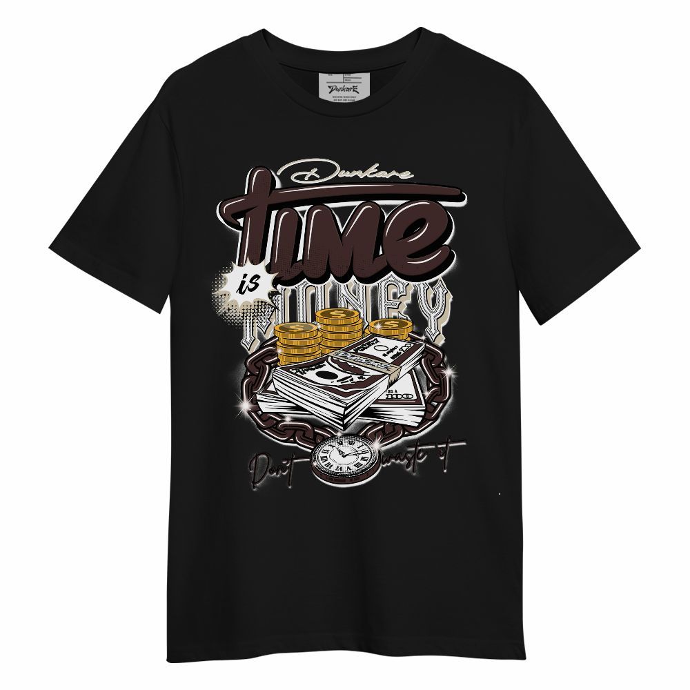Shirt To Match Burgundy Crush 3s - Time Is Money Unisex Shirt