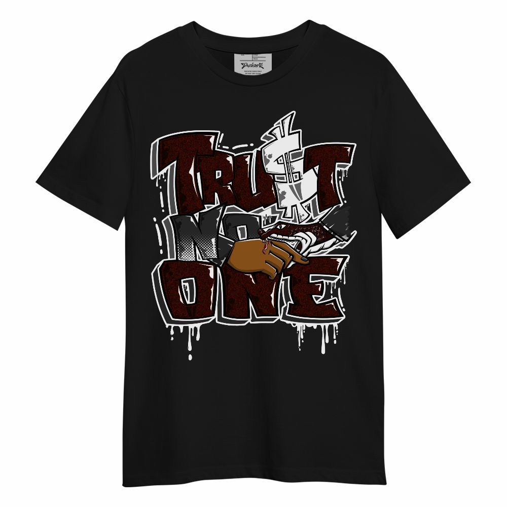 Shirt To Match Air Force 1 Low Halloween Skull 2024 - Trust No One Dripping Unisex Shirt