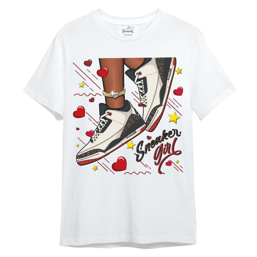 Shirt To Match World’s Best Dad 3s - SNEAKER Girl Heart Flying Graphic