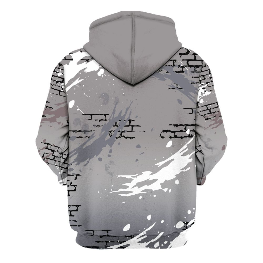 Hoodie To Match Cool Grey 11s - Values Of Loyalty Drip All Over Print
