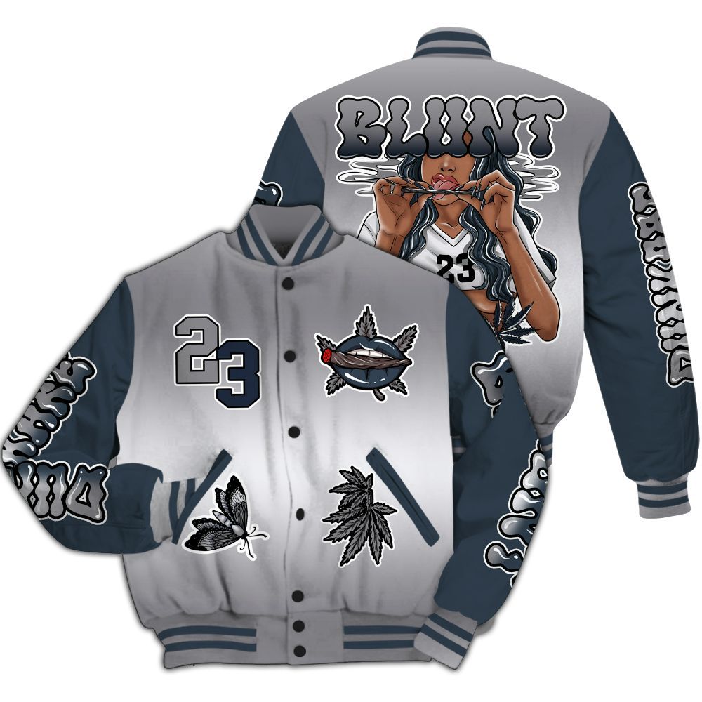 Varsity Jacket To Match Air Max 1 Jacquemus Blue - Bluntz Unique All Over Print
