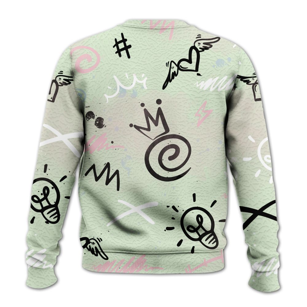 Sweatshirt To Match Spring Is In The Air 3s - Drip Been Di2ferent All Over Print