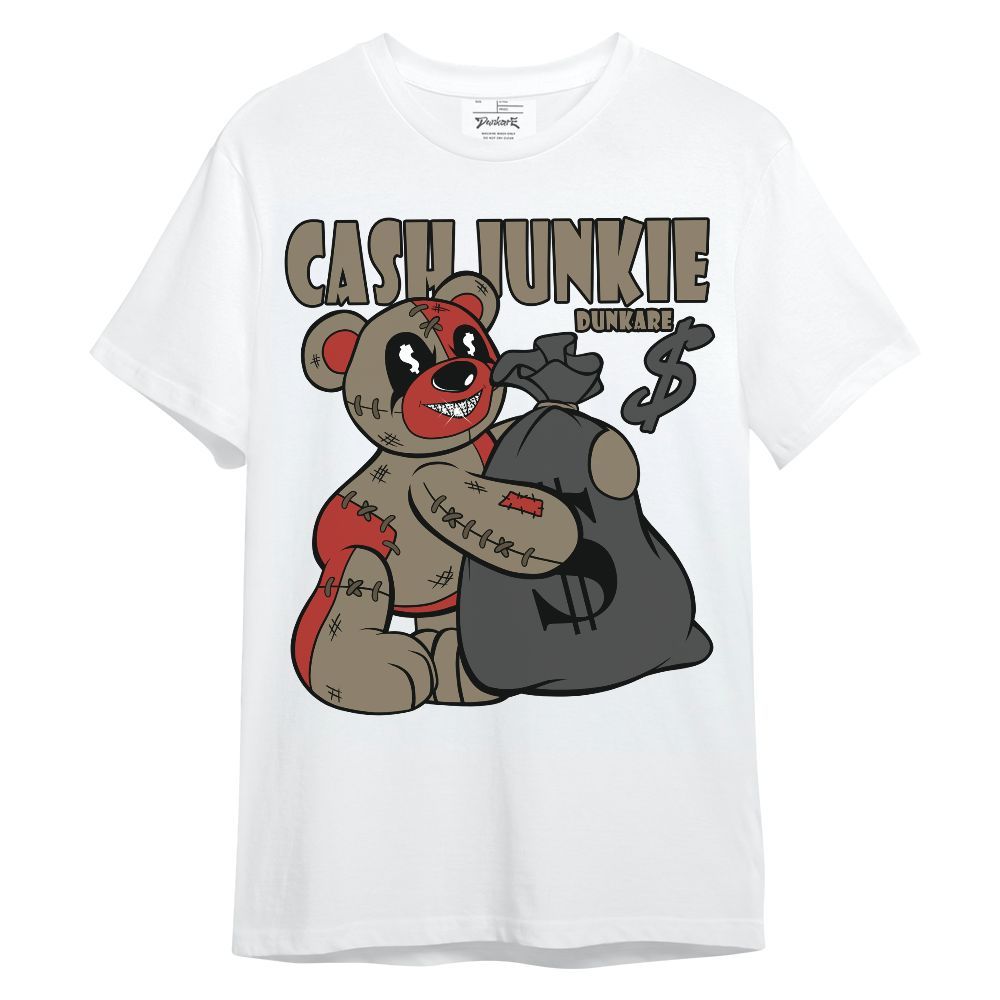 Shirt To Match Olive 9s - Cashs Junkie Bear Unisex Shirt